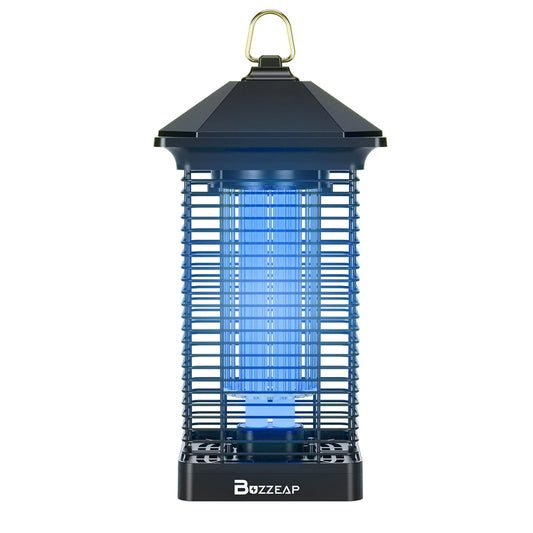 Buzzeap Electric Mosquito Zapper, Mosquitoes Killer Lamp 18W 365nm UV Light, 2800V Electric Mosquito Killer 360° Attract Insect Pest Fly Killer, Insect Bug Catcher Non-Toxic for Indoor and Outdoor